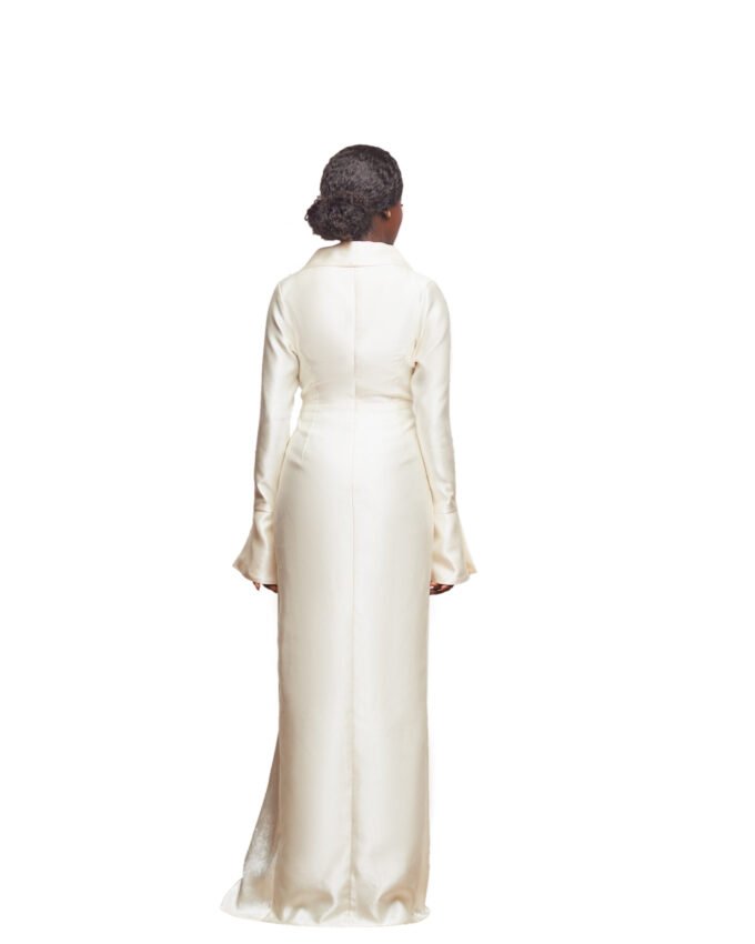 Blazer-Inspired Gown